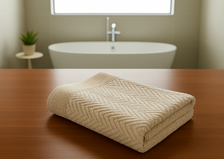 Elite Home Bath Sheet (Cotton 90x180CM)
