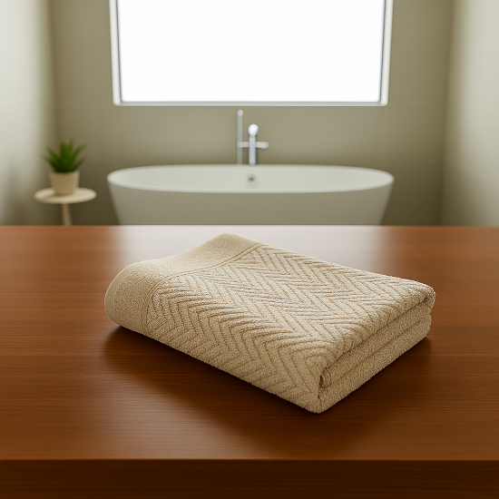 Elite Home Bath Sheet (Cotton 90x180CM)