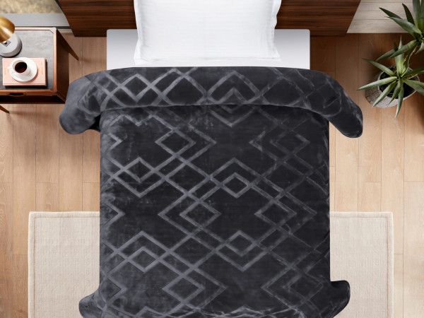 SIGNATURE BLANKET EMBOSSED 160CMX220CM 2.5KG