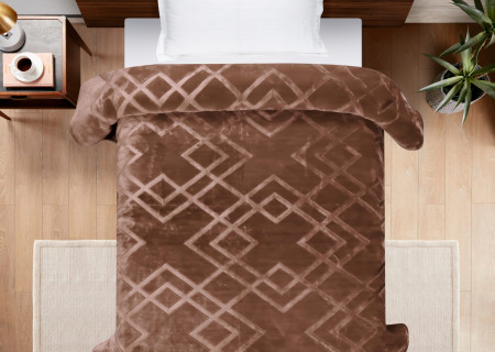 SIGNATURE BLANKET EMBOSSED 200CMX240CM 3.5KG