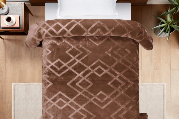 SIGNATURE BLANKET EMBOSSED 200CMX240CM 3.5KG