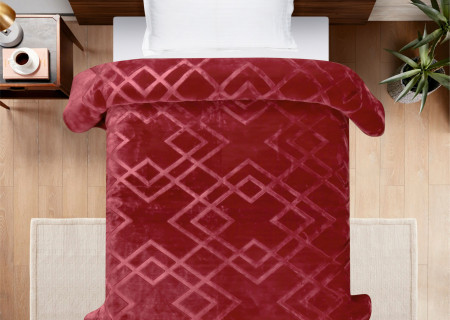 SIGNATURE BLANKET EMBOSSED 160CMX220CM 2.5KG