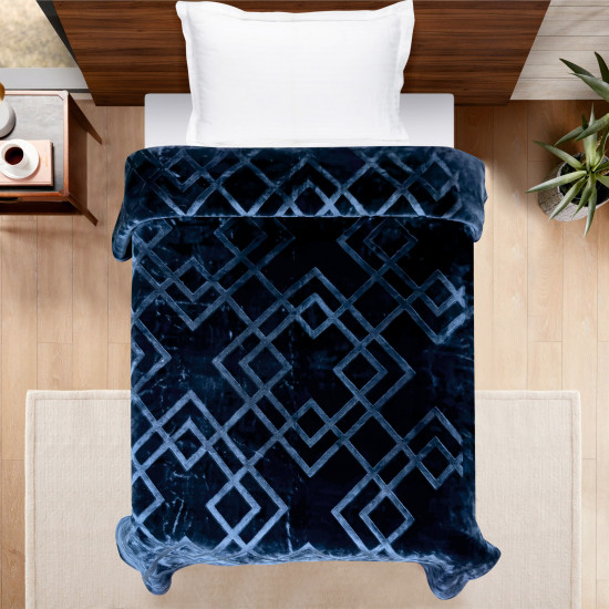 SIGNATURE BLANKET EMBOSSED 160CMX220CM 2.5KG