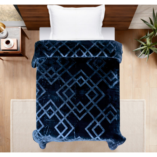 SIGNATURE BLANKET EMBOSSED 160CMX220CM 2.5KG