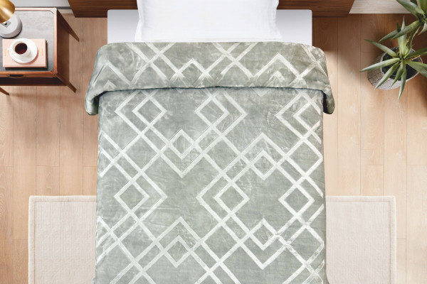 SIGNATURE BLANKET EMBOSSED 200CMX240CM 3.5KG