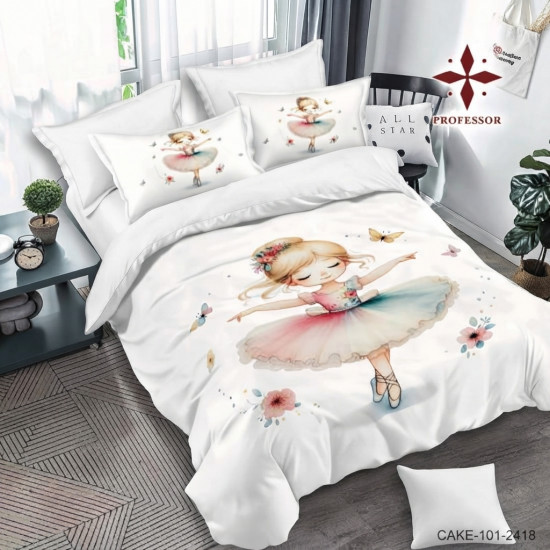 4PC COMFORTER SET-SINGLE 160 × 220 cm