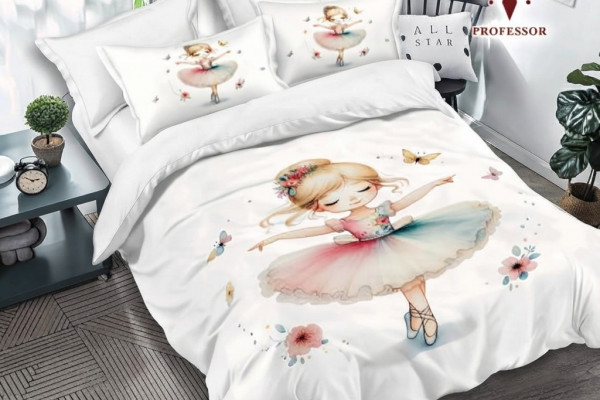 4PC COMFORTER SET-SINGLE 160 × 220 cm
