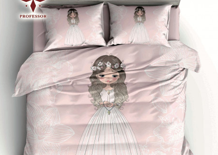 4PC COMFORTER SET-SINGLE - QUEEN SIZE -180*240