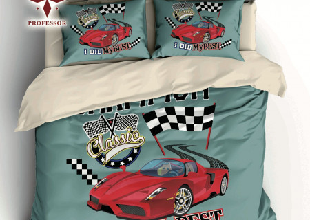 4PC COMFORTER SET-SINGLE - QUEEN SIZE -180*240