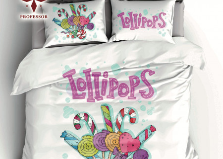 4PC COMFORTER SET-SINGLE - QUEEN SIZE -180*240