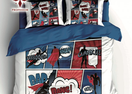 4PC COMFORTER SET-SINGLE - QUEEN SIZE -180*240