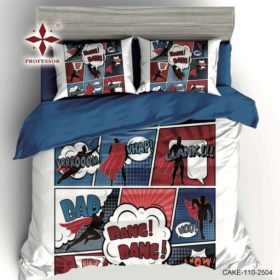 4PC COMFORTER SET-SINGLE - QUEEN SIZE -180*240