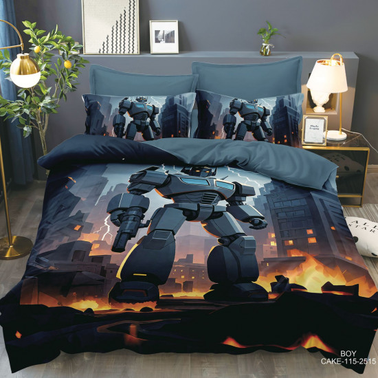 4PC COMFORTER SET-SINGLE - QUEEN SIZE -180*240