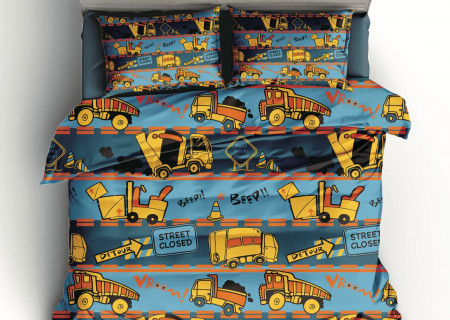 4PC COMFORTER SET-SINGLE - QUEEN SIZE -180*240