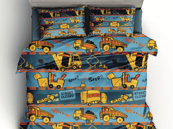 4PC COMFORTER SET-SINGLE - QUEEN SIZE -180*240