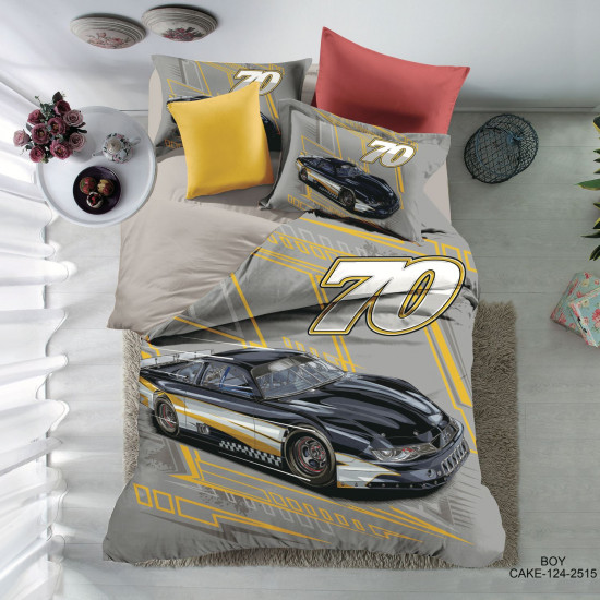 4PC COMFORTER SET-SINGLE - QUEEN SIZE -180*240