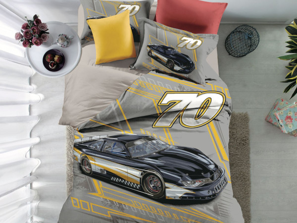 4PC COMFORTER SET-SINGLE - QUEEN SIZE -180*240