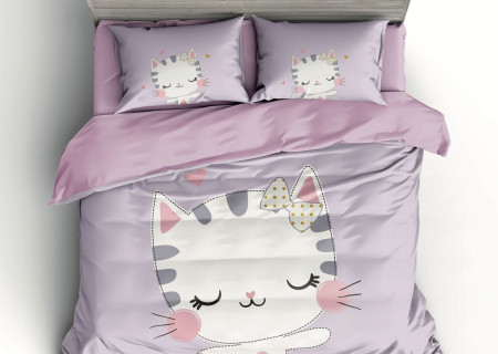 4PC COMFORTER SET-SINGLE - QUEEN SIZE -180*240