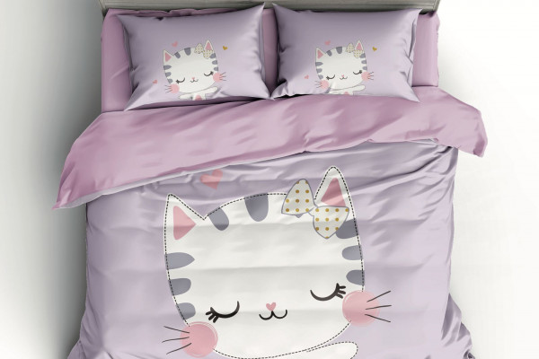 4PC COMFORTER SET-SINGLE - QUEEN SIZE -180*240