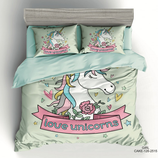 4PC COMFORTER SET-SINGLE - QUEEN SIZE -180*240