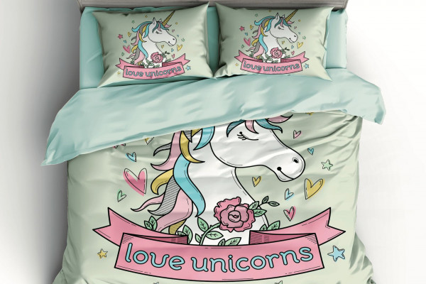 4PC COMFORTER SET-SINGLE - QUEEN SIZE -180*240