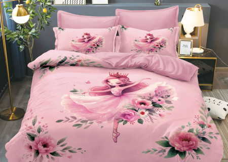4PC COMFORTER SET-SINGLE - QUEEN SIZE -180*240