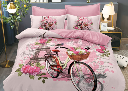 4PC COMFORTER SET-SINGLE - QUEEN SIZE -180*240