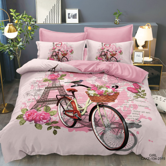 4PC COMFORTER SET-SINGLE - QUEEN SIZE -180*240