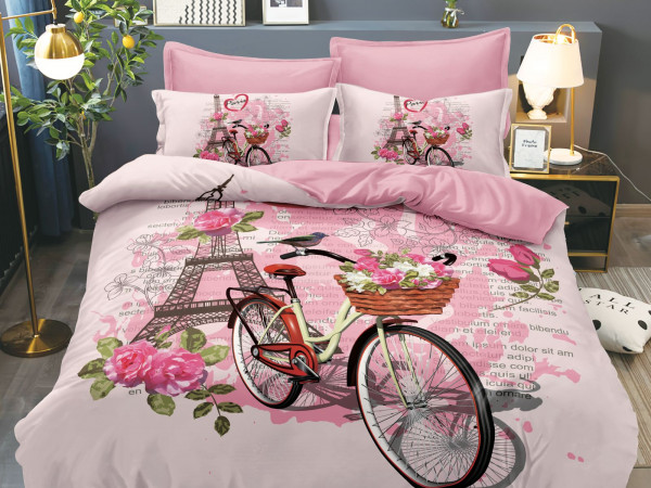 4PC COMFORTER SET-SINGLE - QUEEN SIZE -180*240