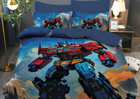 4PC COMFORTER SET-SINGLE 160 × 220 cm
