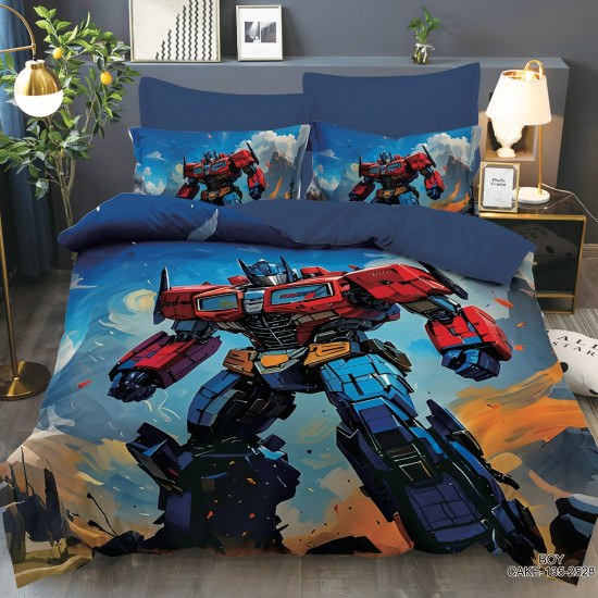 4PC COMFORTER SET-SINGLE 160 × 220 cm