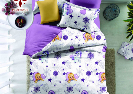 4PC COMFORTER SET-SINGLE 160 × 220 cm