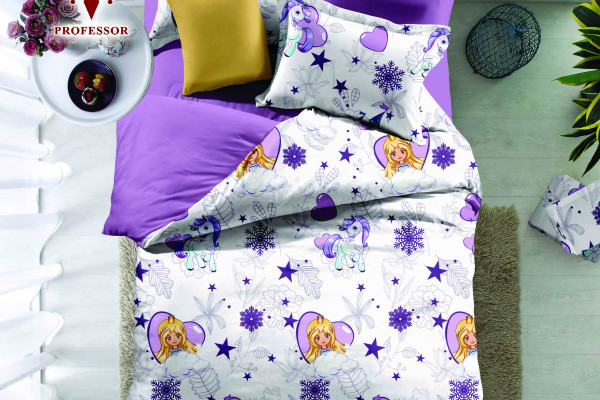4PC COMFORTER SET-SINGLE 160 × 220 cm