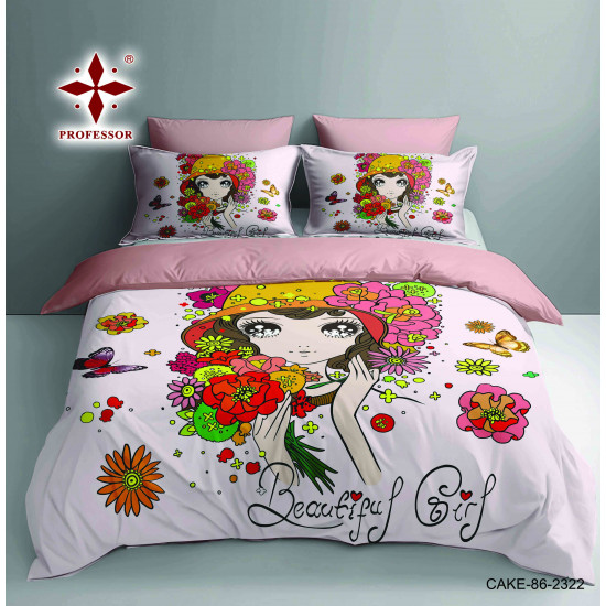 4PC COMFORTER SET-SINGLE - QUEEN SIZE -180*240