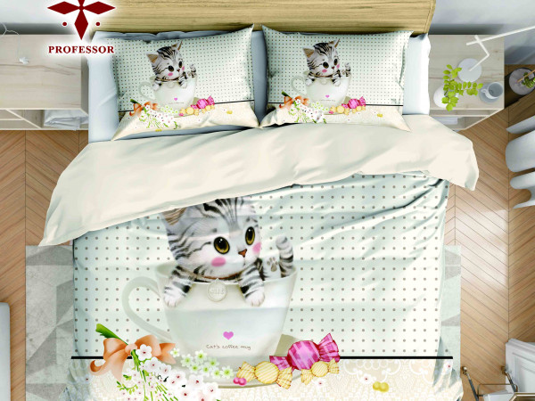 4PC COMFORTER SET-SINGLE - QUEEN SIZE -180*240