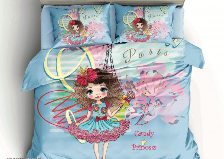 4-Piece Kids Comforter Bedding Set