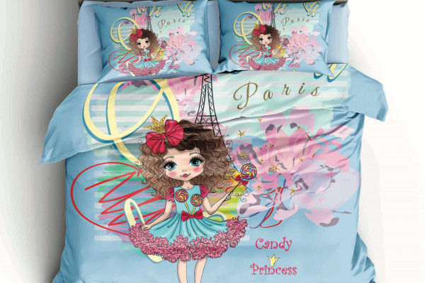 4-Piece Kids Comforter Bedding Set