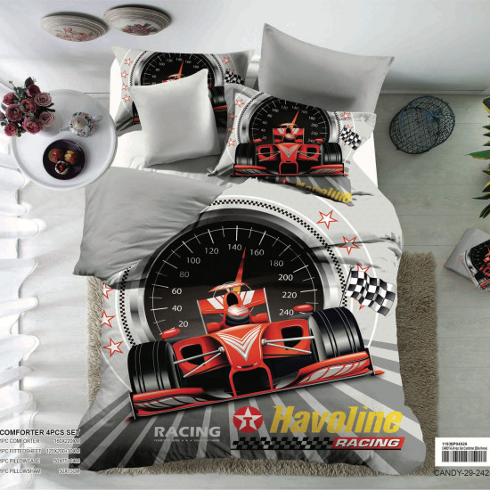 4-Piece Kids Comforter Bedding Set 4-Piece Kids Comforter Bedding Set
