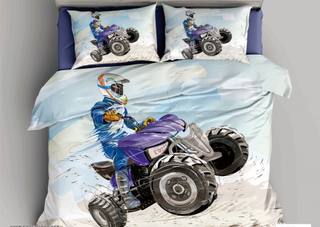 4-Piece Kids Comforter Bedding Set