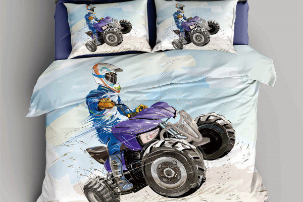 4-Piece Kids Comforter Bedding Set