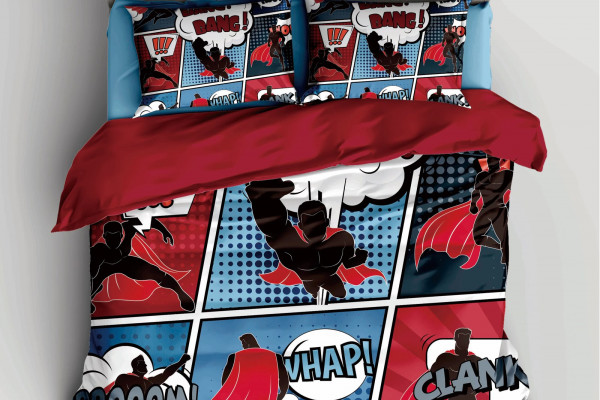 4-Piece Kids Comforter Bedding Set