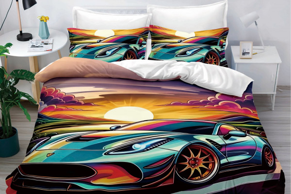 4-Piece Kids Comforter Bedding Set