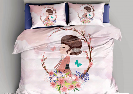 4-Piece Kids Comforter Bedding Set