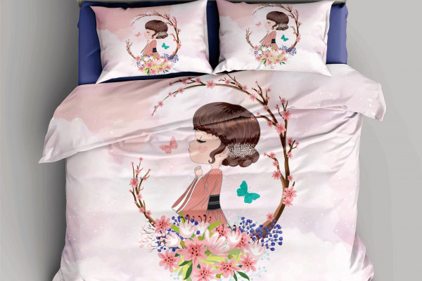 4-Piece Kids Comforter Bedding Set