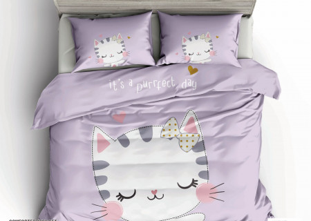 4-Piece Kids Comforter Bedding Set