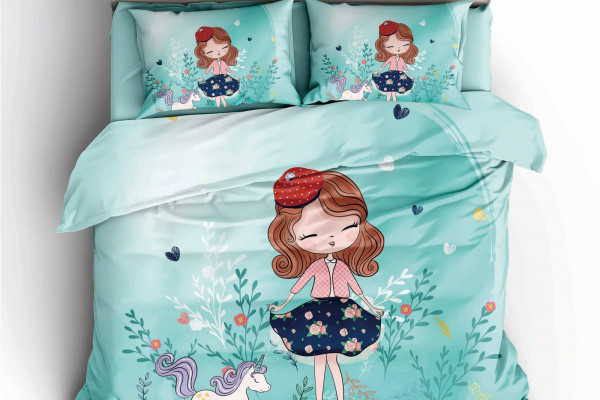 4-Piece Kids Comforter Bedding Set