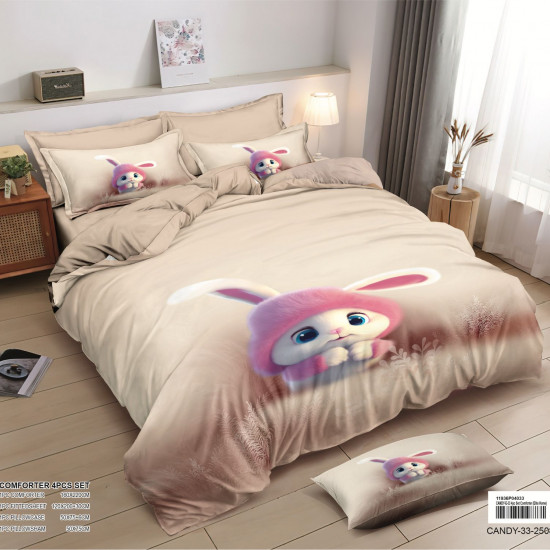 4-Piece Kids Comforter Bedding Set 4-Piece Kids Comforter Bedding Set