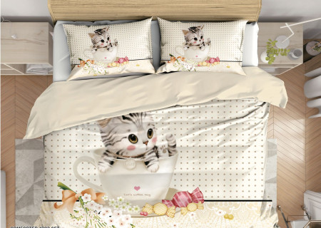 4-Piece Kids Comforter Bedding Set