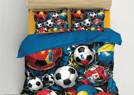 4-Piece Kids Comforter Bedding Set