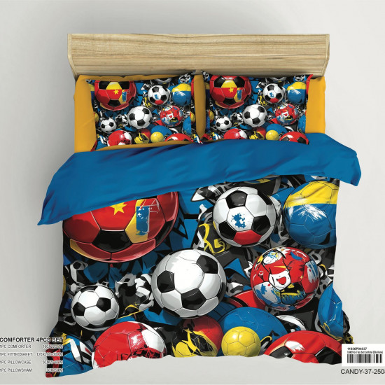 4-Piece Kids Comforter Bedding Set 4-Piece Kids Comforter Bedding Set